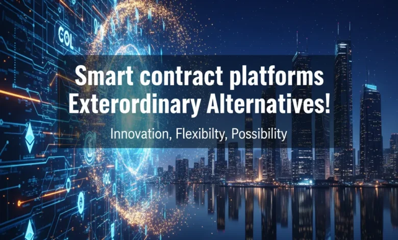 Smart Contract Platforms Extraordinary Alternatives